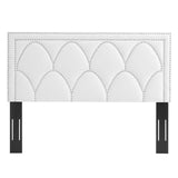 Modway Furniture Greta Performance Velvet King/California King Headboard XRXT White MOD-6322-WHI