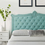 Louisa Tufted Performance Velvet Full/Queen Headboard Mint MOD-6324-MIN