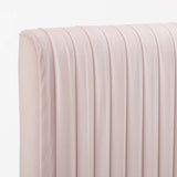 Eloise Channel Tufted Performance Velvet Twin Headboard Pink MOD-6326-PNK