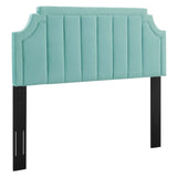 Alyona Channel Tufted Performance Velvet King/California King Headboard Mint MOD-6348-MIN