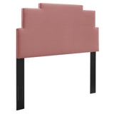 Kasia Performance Velvet Twin Headboard Dusty Rose MOD-6355-DUS