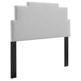 Kasia Performance Velvet Twin Headboard Light Gray MOD-6355-LGR