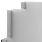 Kasia Performance Velvet Twin Headboard Light Gray MOD-6355-LGR