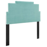 Kasia Performance Velvet Twin Headboard Mint MOD-6355-MIN