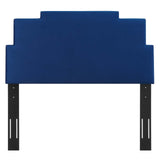 Kasia Performance Velvet Twin Headboard Navy MOD-6355-NAV