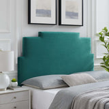 Kasia Performance Velvet Twin Headboard Teal MOD-6355-TEA