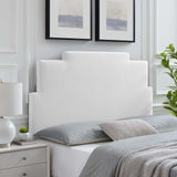 Kasia Performance Velvet Twin Headboard White MOD-6355-WHI