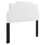 Kasia Performance Velvet Twin Headboard White MOD-6355-WHI