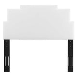 Kasia Performance Velvet Twin Headboard White MOD-6355-WHI