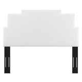 Kasia Performance Velvet Twin Headboard White MOD-6355-WHI