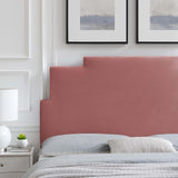 Kasia Performance Velvet Full/Queen Headboard Dusty Rose MOD-6356-DUS