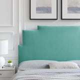 Kasia Performance Velvet Full/Queen Headboard Mint MOD-6356-MIN