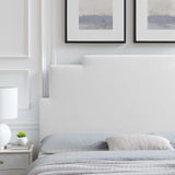 Kasia Performance Velvet Full/Queen Headboard White MOD-6356-WHI