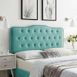 Sophia Tufted Performance Velvet Twin Headboard Mint MOD-6409-MIN