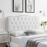 Sophia Tufted Performance Velvet Twin Headboard White MOD-6409-WHI