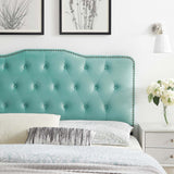 Sophia Tufted Performance Velvet King/California King Headboard Mint MOD-6411-MIN