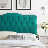 Sophia Tufted Performance Velvet King/California King Headboard Teal MOD-6411-TEA