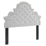 Diana Tufted Performance Velvet Twin Headboard Light Gray MOD-6416-LGR