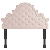 Diana Tufted Performance Velvet Twin Headboard Pink MOD-6416-PNK