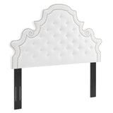 Diana Tufted Performance Velvet Twin Headboard White MOD-6416-WHI