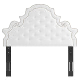 Diana Tufted Performance Velvet Twin Headboard White MOD-6416-WHI