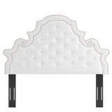 Diana Tufted Performance Velvet Twin Headboard White MOD-6416-WHI