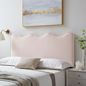 Athena Performance Velvet Full/Queen Headboard Pink MOD-6520-PNK