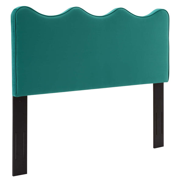 Athena Performance Velvet Full/Queen Headboard Teal MOD-6520-TEA