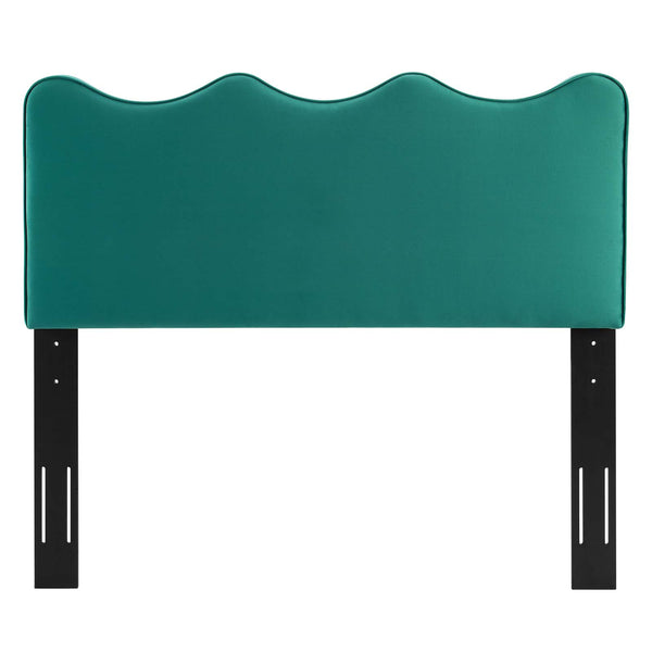 Athena Performance Velvet Full/Queen Headboard Teal MOD-6520-TEA