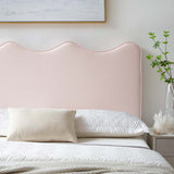 Athena Performance Velvet King/California King Headboard Pink MOD-6521-PNK