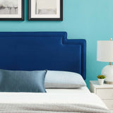 Transfix Performance Velvet Twin Headboard Navy MOD-6574-NAV