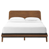 Dylan Queen Platform Bed Walnut MOD-6675-WAL