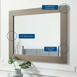 Merritt Mirror Oak MOD-6684-OAK