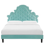 Modway Furniture Gwyneth Tufted Performance Velvet Twin Platform Bed MOD-6756-MIN