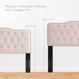 Modway Furniture Amber King Platform Bed 0423 Pink MOD-6784-PNK