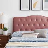 Modway Furniture Amber King Platform Bed 0423 Dusty Rose MOD-6785-DUS