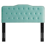 Modway Furniture Amber King Platform Bed 0423 Mint MOD-6785-MIN