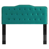 Modway Furniture Amber King Platform Bed 0423 Teal MOD-6785-TEA