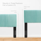 Modway Furniture Peyton Performance Velvet Full Platform Bed MOD-6868-MIN