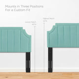 Modway Furniture Sienna Performance Velvet Twin Platform Bed MOD-6906-MIN