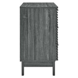 Modway Furniture Render 3-Drawer Bachelor's Chest 0423 Charcoal MOD-6965-CHA