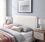 Modway Furniture Tranquil Twin Headboard XRXT White MOD-7023-WHI