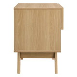 Modway Furniture Soma 1-Drawer Nightstand 0423 Oak MOD-7049-OAK