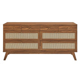 Modway Furniture Soma 8-Drawer Dresser 0423 Walnut MOD-7054-WAL
