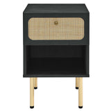 Modway Furniture Chaucer Nightstand 0423 Black MOD-7062-BLK