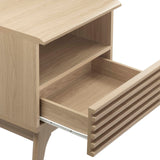 Modway Furniture Render Nightstand 0423 Oak MOD-7070-OAK