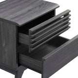 Modway Furniture Render Nightstand 0423 Charcoal MOD-7071-CHA