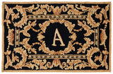 Cambridge Monogram Hand Hooked Polypropylene Rug