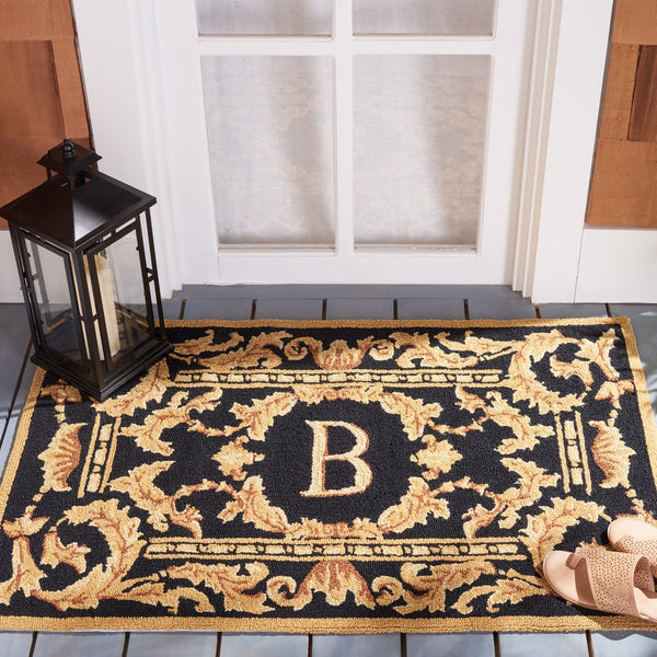 Safavieh Cambridge Monogram Hand Hooked Polypropylene Rug MON219B-36