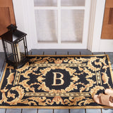 Safavieh Cambridge Monogram Hand Hooked Polypropylene Rug MON219B-36